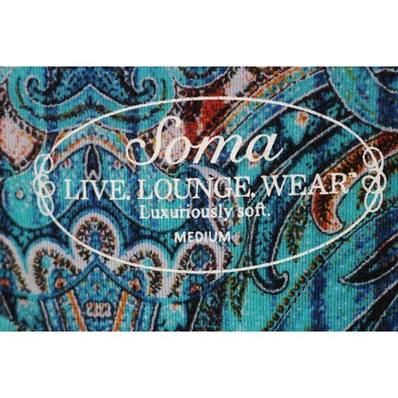 Soma Live Lounge Wear Lounge Dress-Size Medium-Ultra Soft - Picture 5 of 10